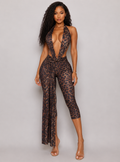Temptation Draped Jumpsuit