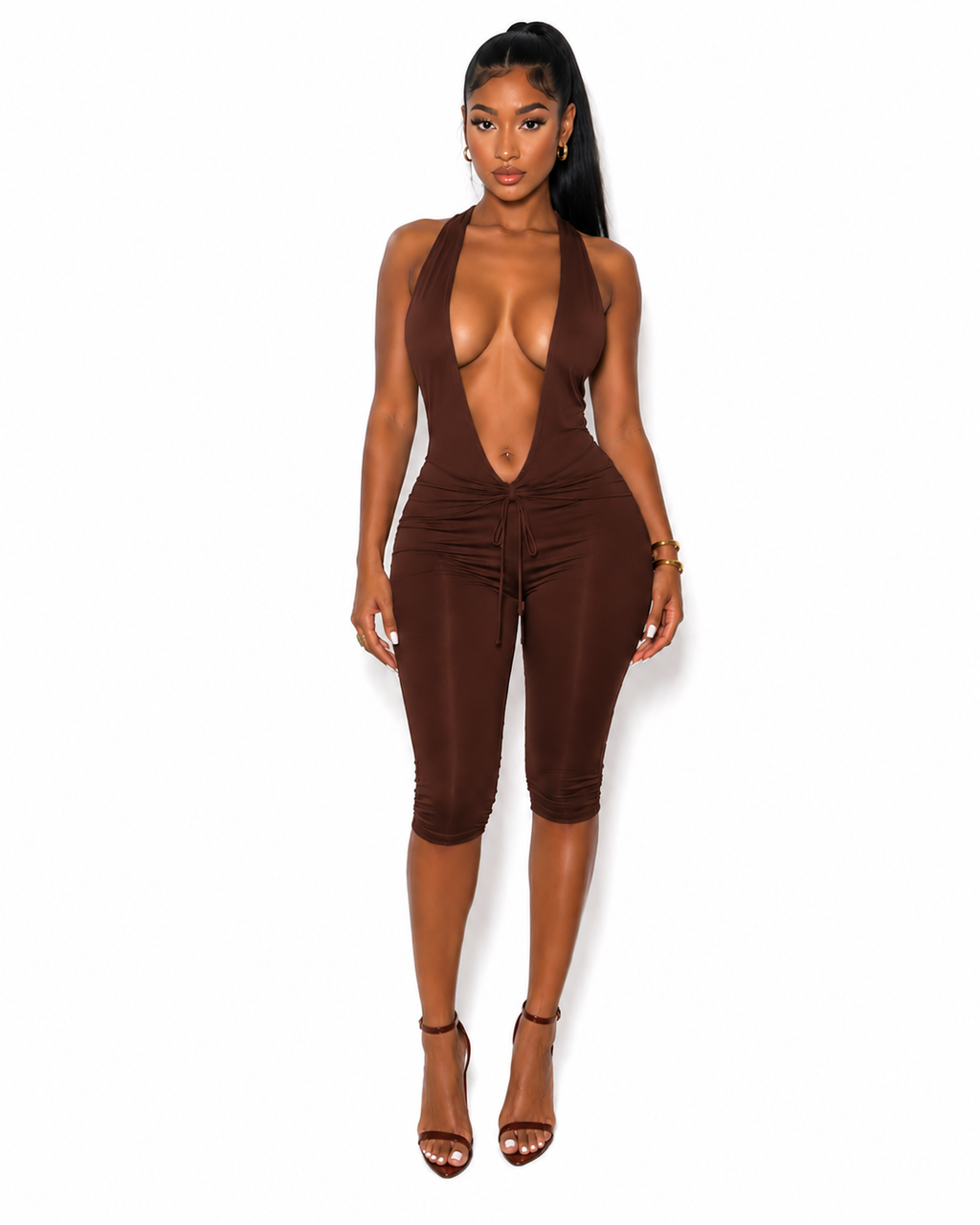 Heat Plunge Jumpsuit
