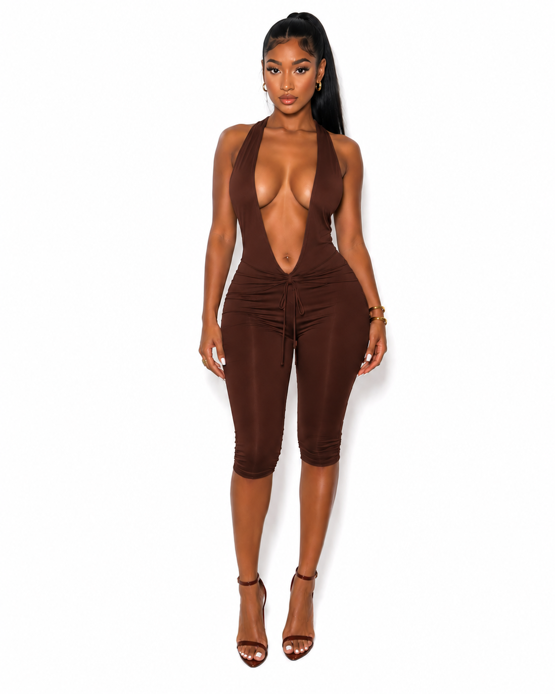 Heat Plunge Jumpsuit
